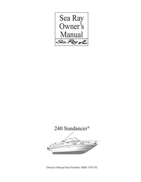 2015 sea ray sundancer 300 owners manual. - Operation and maintenance manual for wastewater treatment plant.