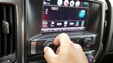 2015 silverado radio problems. Pop the hood of your truck to access your vehicle's fuse panel. Locate the radio fuse, which is 15 amps. Remove the fuse for several seconds, and then reinsert it. This will "re-set" the software program that controls the radio. Check your radio. It should power on and eject the stuck CD. Figure 1. 