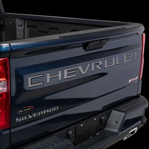 2015 silverado tailgate.  Lettering fits perfectly inside th Experience the 2026 Chevy ...
