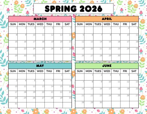 2015 Spring Break Wall Calendar Girls Zebra Publishing Jg