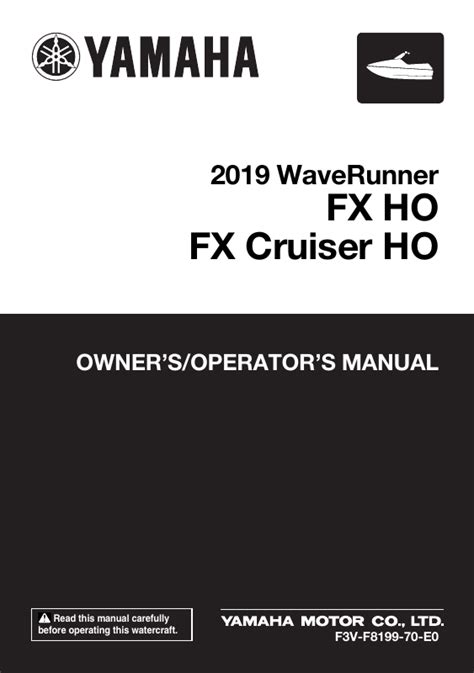 2015 yamaha fx cruiser ho owners manual. - Landcruiser prado three door owners manual.