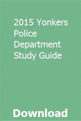2015 yonkers police department study guide. - Cool jew the ultimate guide for every member of the.