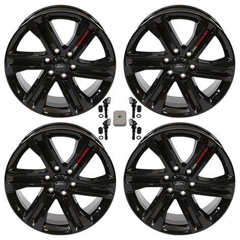 2015-2024 F-150 20"X8.5" GLOSS BLACK WHEEL KIT