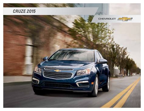 Download 2015 Chevrolet Cruze Brochure Gm Certified Pre Owned 