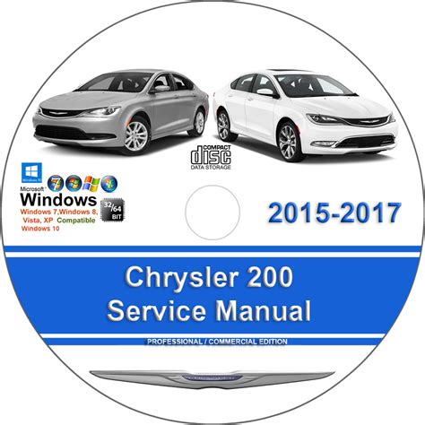 Download 2015 Chrysler 200 Service Information Shop Repair Manual Cd Dvd Oem Brand New 