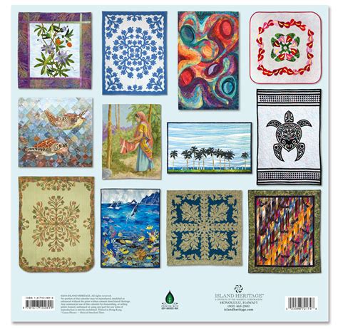 Download 2015 Deluxe Calendar Contemporary Quilts Of Hawaii 