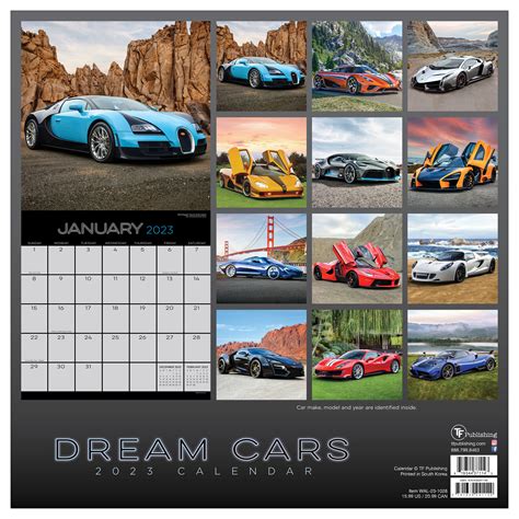 Download 2015 Dream Cars Wall Calendar 