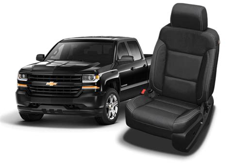 2016 Chevy Silverado Custom Seat Covers Leather, …