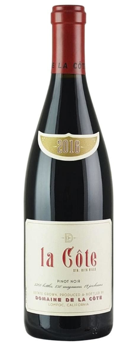 2016 Domaine de la Cote