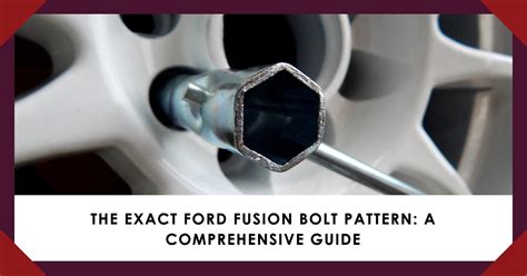2016 Ford Fusion Bolt Pattern