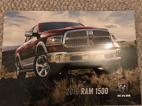 2016 RAM Brochure.. DODGE RAM FORUM