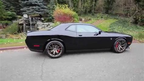 2016 dodge challenger hellcat black