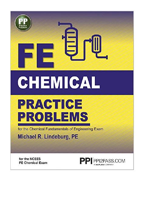 2016 Fe Chemical Practice Problems By Michael R Lindeburg Pe Ppi A Kaplan Company