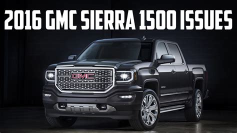 2016 gmc 2500 electrical problems.  As we went through the Sierra model ...
