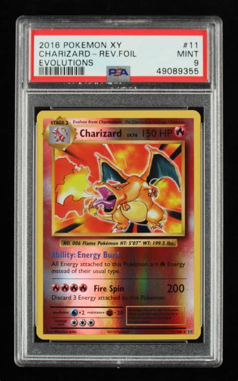 2017 Pokemon Card - Mega Charizard - XY Evolutions - 12/108 - Mint