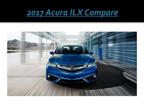 2017 Acura ILX Brochure