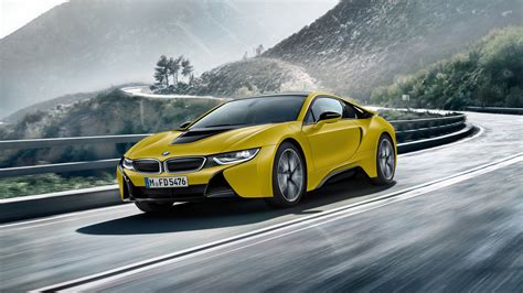 2017 Bmw I8 Frozen Yellow Edition Wallpapers   Hd Wallpaper Frozen Black Edition Bmw I8 4k - 2017 Bmw I8 Frozen Yellow Edition Wallpapers