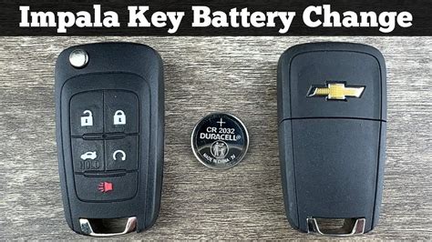 2017 chevy impala key fob battery replacement. .  ...