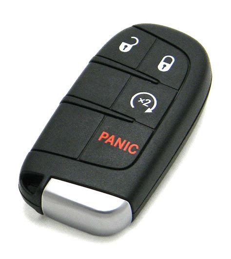 Release the metal key. There is a small tap that you need to press down, and the metal key will slide out. Use the metal key to remove the back cover on your Dodge keyless remote. Slide-out old battery. Slide the new battery in. Check the orientation of the battery, ensuring that you are not placing it backward.. 