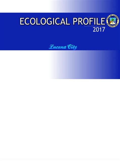 2017 Ecological Profile
