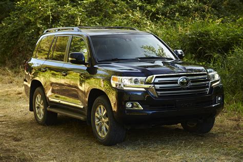 The Toyota Land Cruiser is an automotive icon — its reputation for all-terrain capability and durability goes back 60 years. More recently, luxury has also figured into the Land Cruiser equation. The 2017 Toyota Land Cruiser continues the tradition, combining strong performance, excellent manners on- and off-road, and high levels of comfort.. 