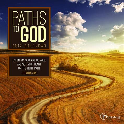 2017 Paths To God Mini Calendar