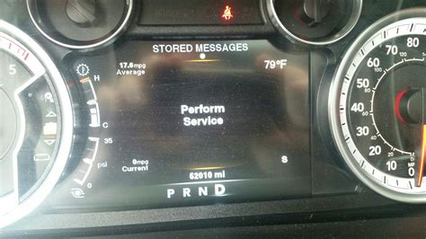 2017 ram 2500 perform service message. Dec 13, 2017 · 6.7l Cummins. Found this on the interwebs. It worked. PERFORM SERVICE INDICATOR - RESET. Unless reset the “Perform Service” message will display on the EVIC each time you turn the ignition switch to the ON/RUN position to indicate a emission maintenance is required. 