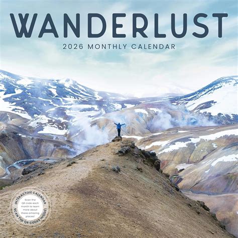 2017 Wanderlust 12 Month Simplicity Planner