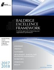 Read 2017 2018 Baldrige Excellence Framework Business Nonprofit 