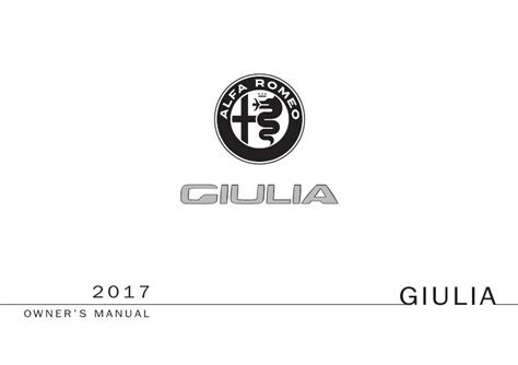 Download 2017 Alfa Romeo Giulia Owners Manual 