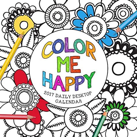 Full Download 2017 Color Me Happy Wall Calendar 