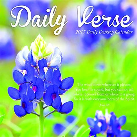 Download 2017 Daily Verse Daily Desktop Calendar 
