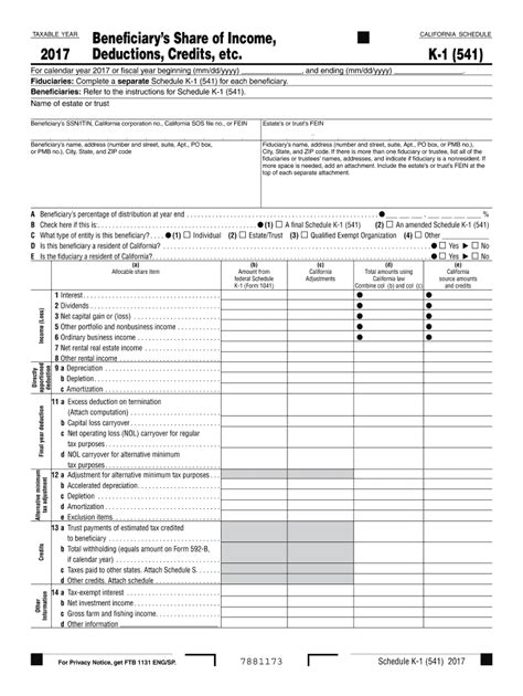 Read Online 2017 Form 540 California Resident Income Tax Return 