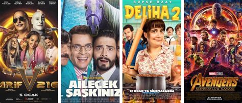 2018'de vizyona giren ve gişe rekoru kıran 10 filmi.