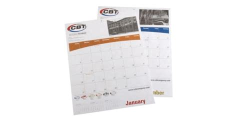 2018 12 Month Large Wall Calendar, City Maps