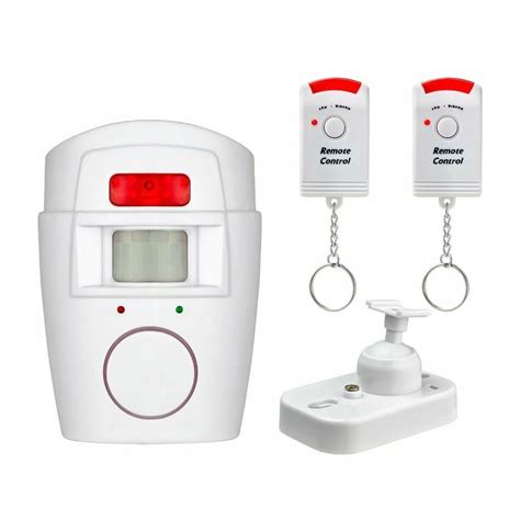 2018 NEW Portable IR Wireless Motion Sensor Detector + 2 Remote Home