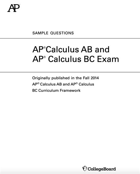 If you are giving the alternate AP Calculus AB or BC Exam for late testing: • You must seat students no less than five feet (approximately 1.5 meters) apart because these exams do not have scrambled multiple-choice sections. Graphing calculators are required to answer some of the questions on the AP Calculus Exams.. 