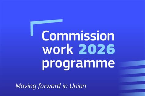 2018 Commission Work Programme Annex I New Initiatives