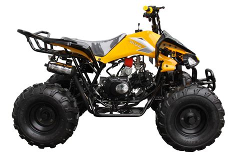 These Coolster 125cc Utility-Max Kids ATVs are middle-sized ATVs designed specifically for off-road fun. The streamlined ATVs are powered by a dependable .... 
