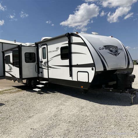 Batavia, Ohio 45103. Phone: (513) 901-6651. Highland Ridge Open Range Ultra Lite travel trailer UT2410RL highlights: U-Shaped Dinette Theater Seating Double Entry Bath USB Ports Docking Station Mini Fridge Relax under the power awning d...See More Details. Get Shipping Quotes.. 