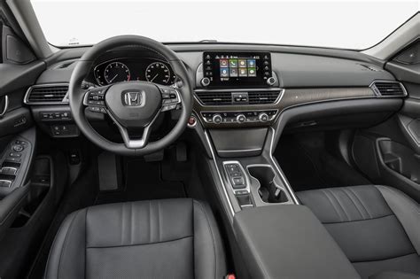 2018 honda accord interior. 179 Photos. Honda has done an exceptional job of making the Accord Touring's interior look and feel luxurious. Material quality, with few exceptions, is top notch. The leather seats are both... 