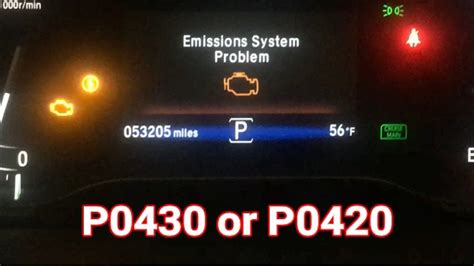 In a Honda Pilot Vehicle, the Emissions System Problem message on the dashboard is common and shows an issue with the blend of air to fuel, in your engine. It can be simply repaired by replacing the fuel injectors. That warning message normally appears at 40,000 to 60,000 miles, sometimes it comes earlier.