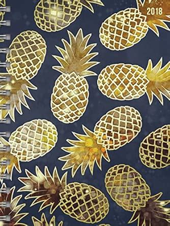 2018 Pineapples Monthly Planner
