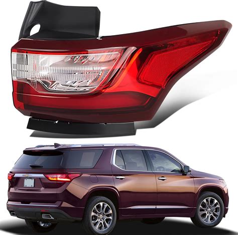 2018 traverse tail lights.  # Left & Right Outer Tail Lights for Che...