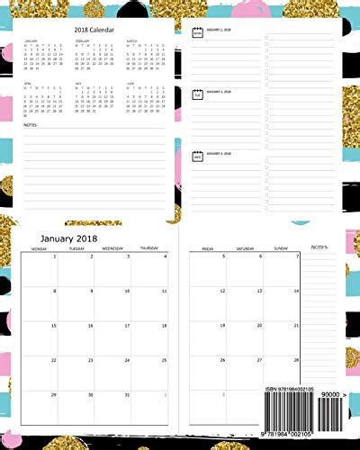 Full Download 2018  2019 Weekly  Monthly Planner 2018  2019 Two Year Planner  Daily Weekly And Monthly Calendar  Agenda Schedule Organizer Logbook And Journal Notebook  Gold Cover By Not A Book