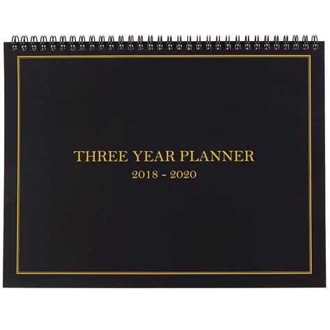 Full Download 2018  2020 Three Year Planner Monthly Schedule Organizer  Agenda Planner For The Next Three Years 36 Months Calendar Appointment Notebook  Year Monthly Calendar Planner Volume 1 By Not A Book