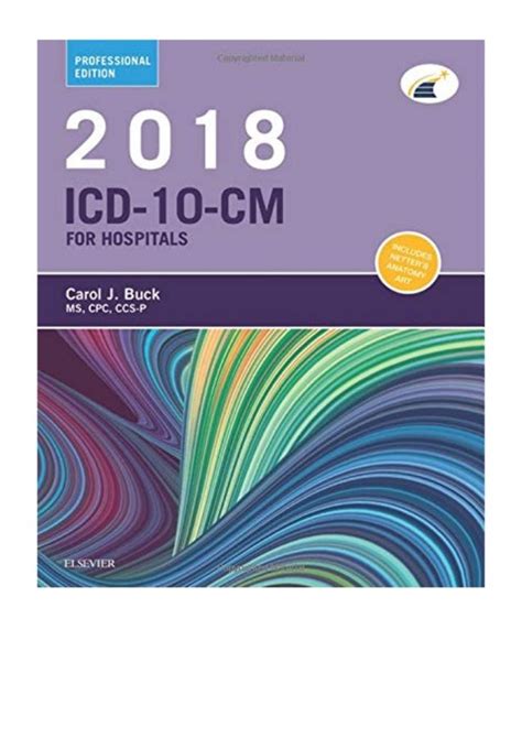 Full Download 2018 Icd10Cm Hospital Professional Edition By Carol J Buck