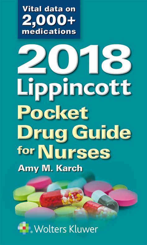 Download 2018 Lippincott Pocket Drug Guide For Nurses By Lippincott  Williams  Wilkins