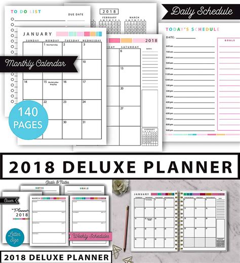 Read 2018 Daily Planner Make Things Happen 8 X10 12 Month Planner 2018 Daily Weekly And Monthly Planner Agenda Organizer And Calendar For Productivity 