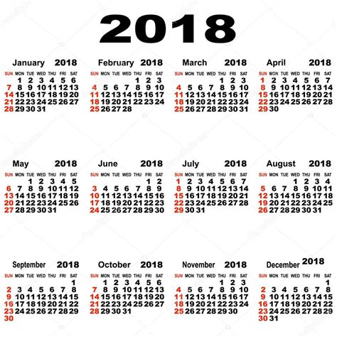 Read 2018 Europe Wall Calendar 